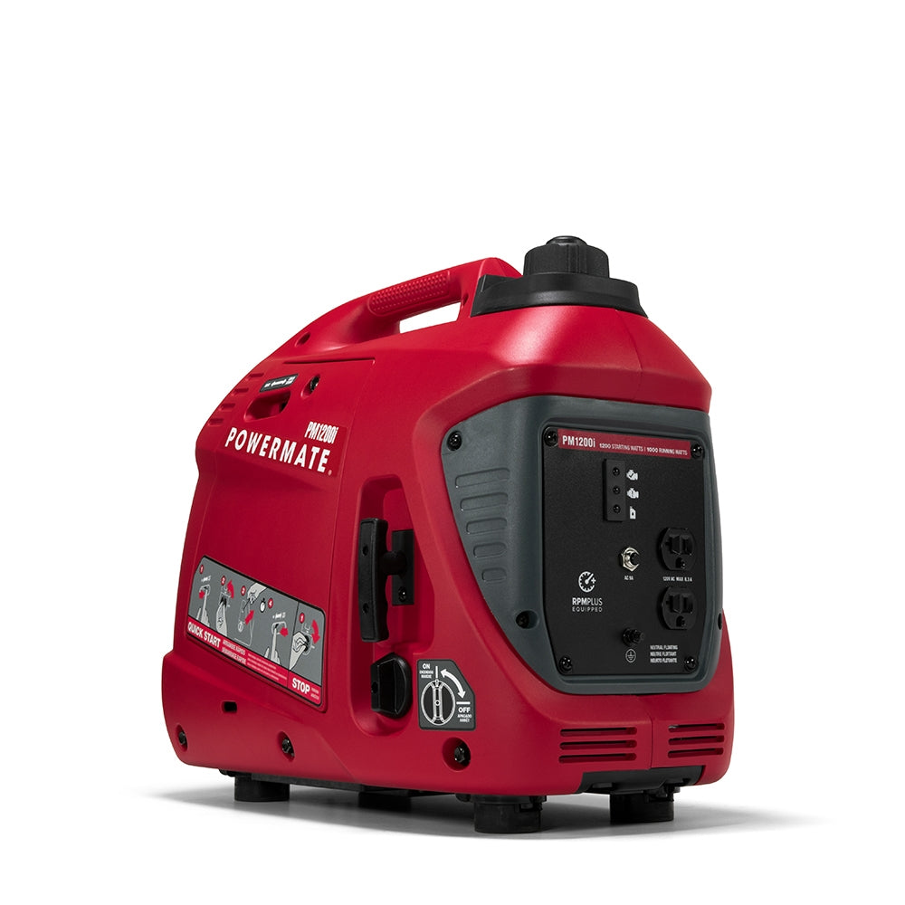 Powermate PM1200i 1,200-Watt Inverter Generator (CARB Certified)