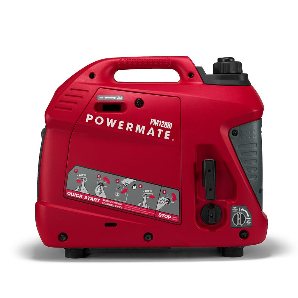 Powermate PM1200i 1,200-Watt Inverter Generator (CARB Certified)