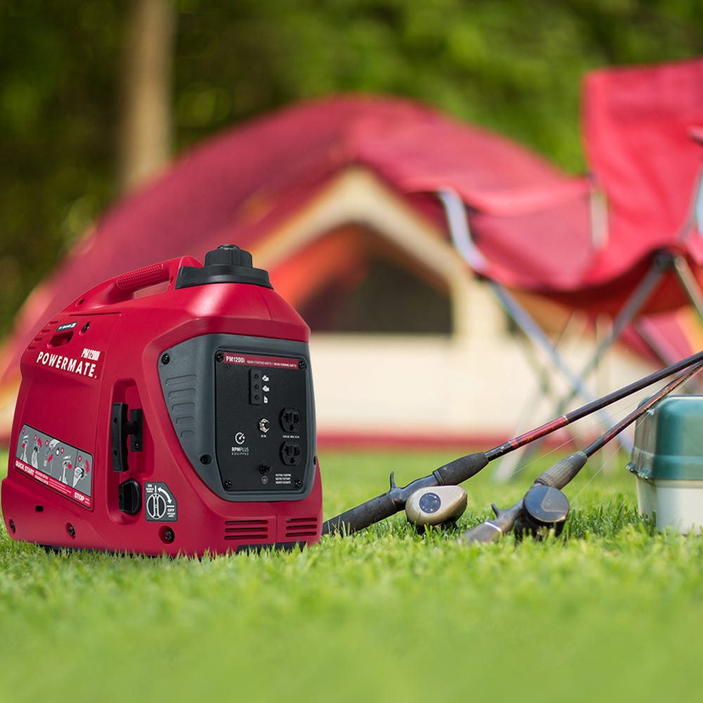 Powermate PM1200i 1,200-Watt Inverter Generator (CARB Certified)