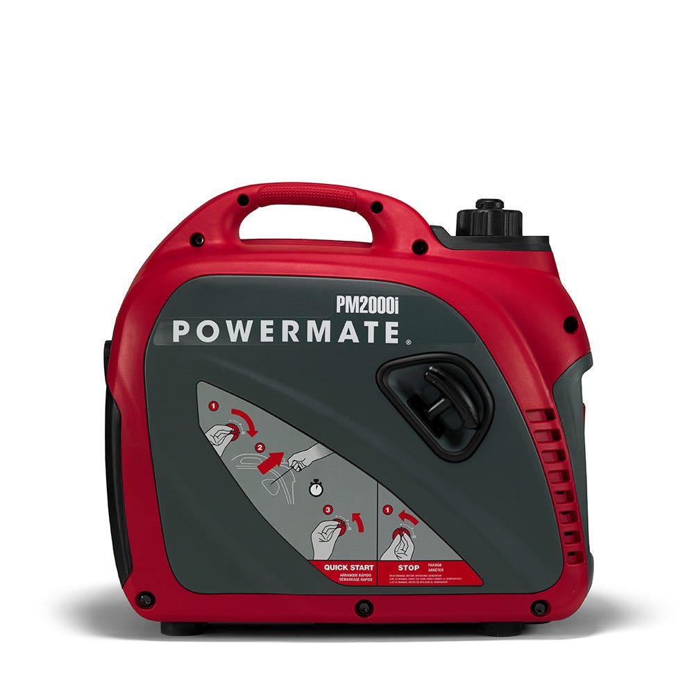Powermate PM2000i 2,000-Watt Inverter Generator (CARB Certified)