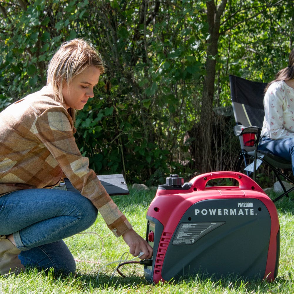 Powermate PM2000i 2,000-Watt Inverter Generator (CARB Certified)