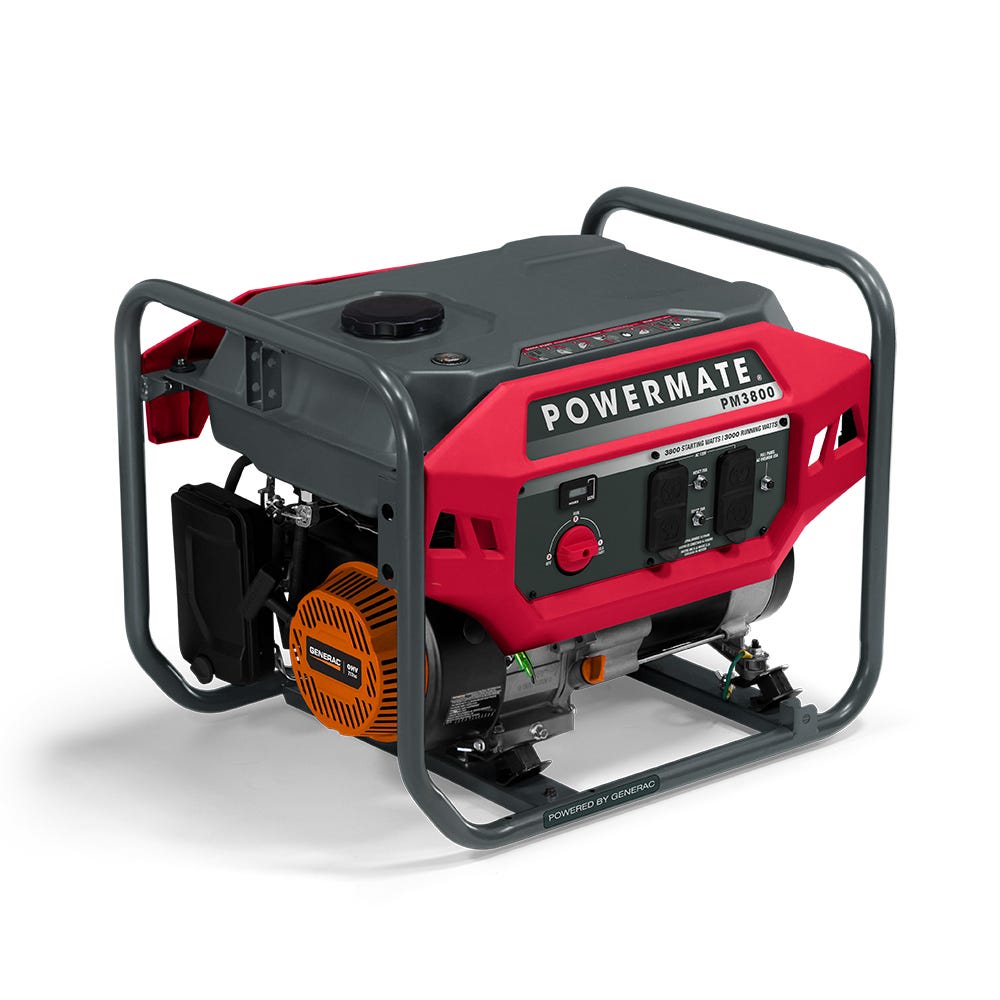 Powermate PM3800 49ST 3,800-Watt Portable Generator (Non-CARB)