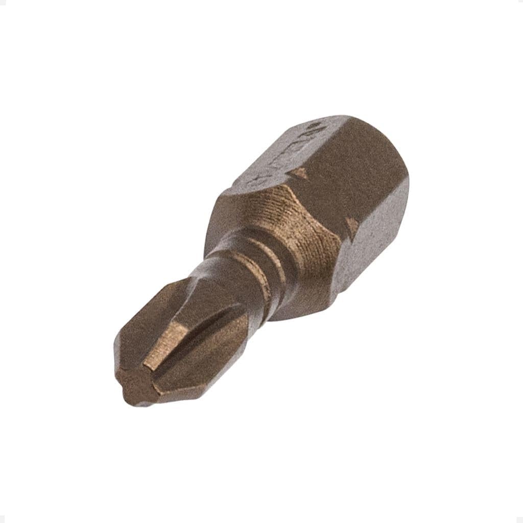 Vega P125P2R Impactech Phillips #2 Reduced Insert Bit, 1 in. (100-Pack)