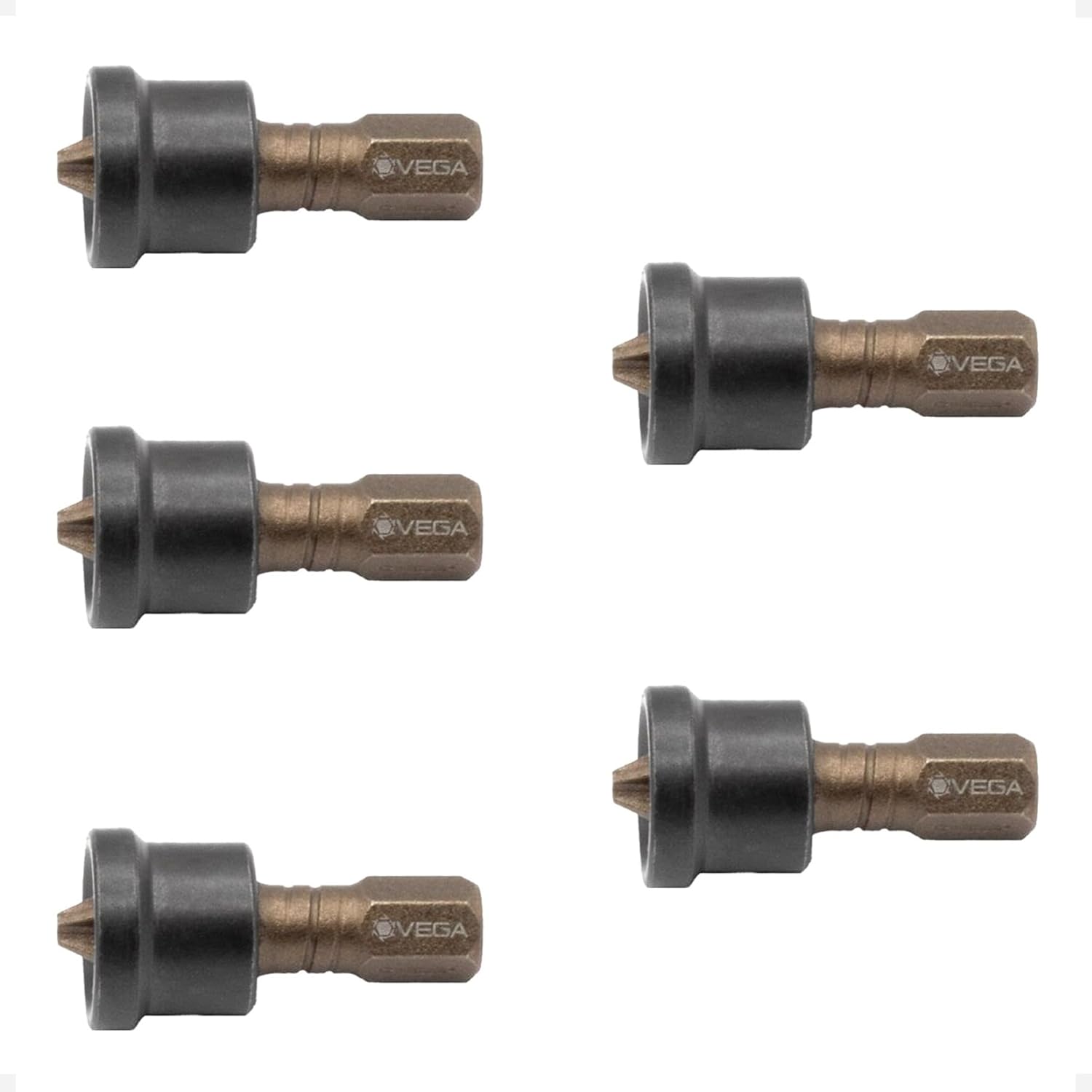 Vega P128P2C Impactech Phillips #2 Insert Drywall Indenter Bit, 1 in. (100-Pack)