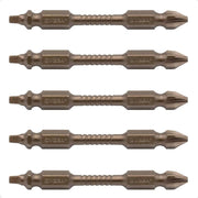 Vega P165P2R2BT Impactech P2 + R2 Double-Ended Power Bit, 2-9/16 in. (5-Pack)