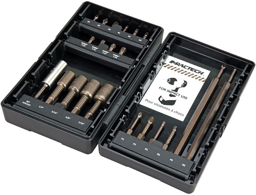 Vega P21-1DB 21pc Impactech Driver Bit Set