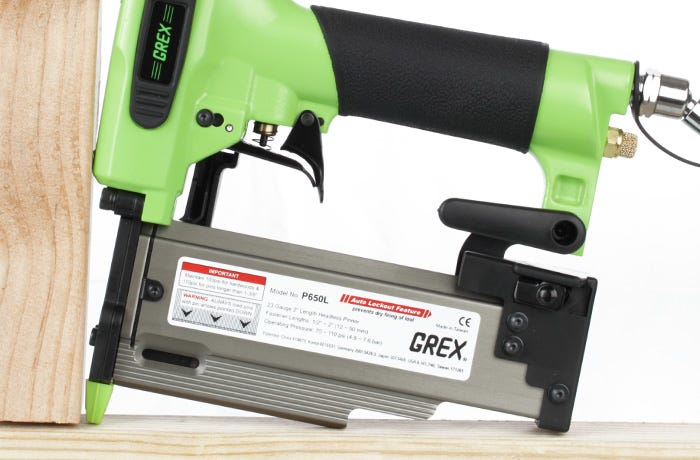 Grex P635L 23 Gauge 1-3/8 in. Headless Pinner with Lockout