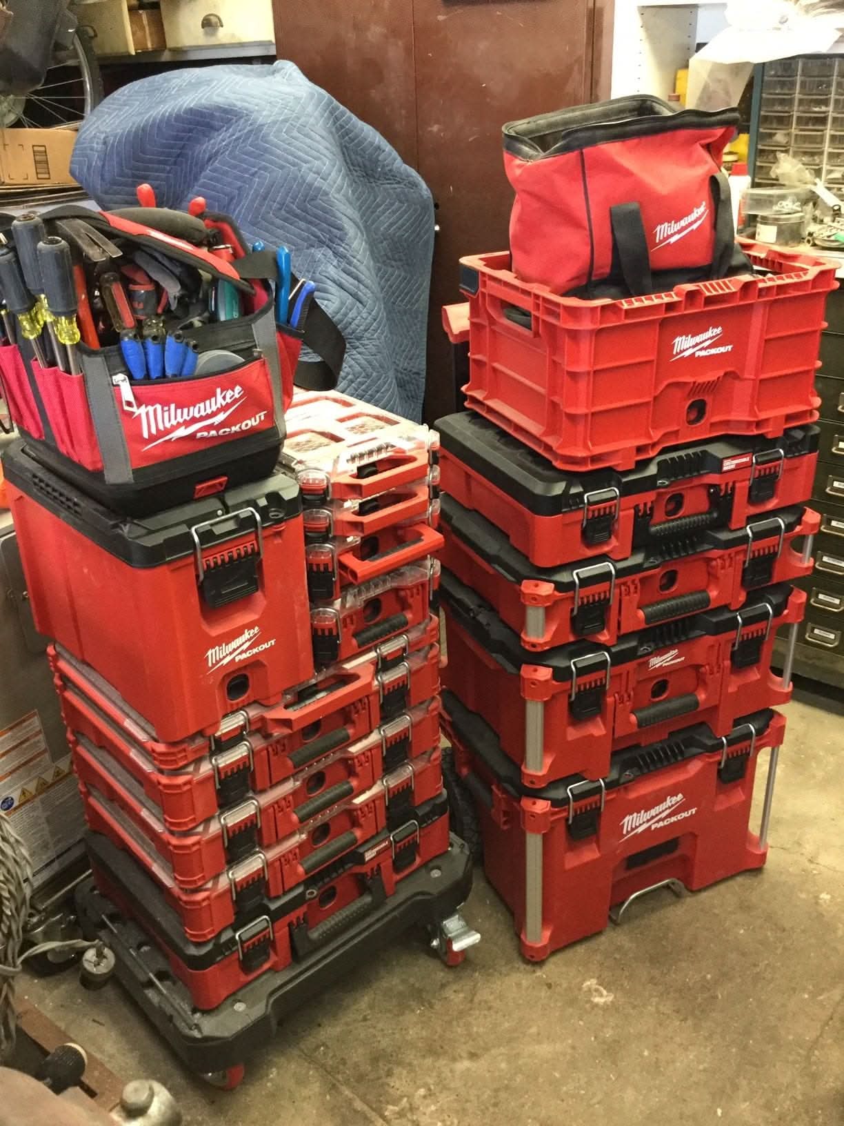 Milwaukee 48-22-8440 PACKOUT Crate with Divider