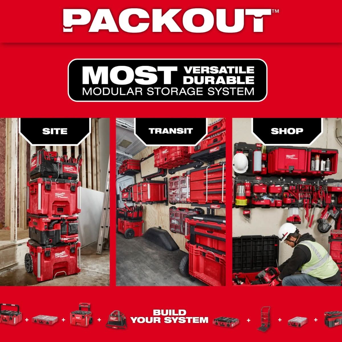 Milwaukee 48-22-8382R PACKOUT 18oz Insulated Bottle with Chug Lid