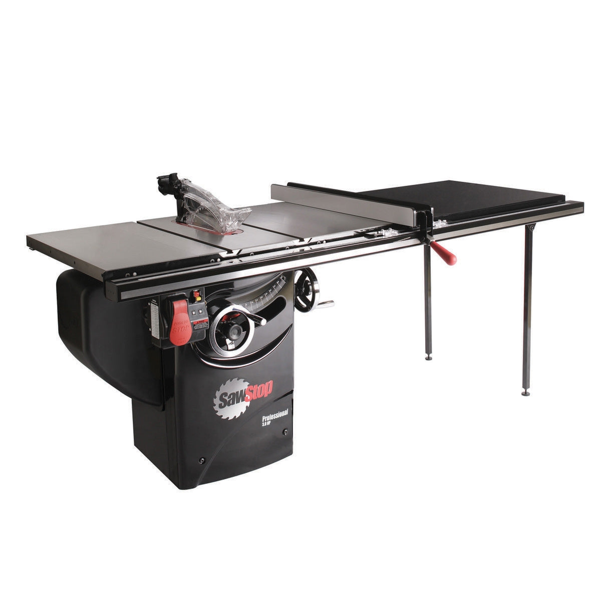 SawStop PCS31230-TGP252 220V Single Phase 3-HP 13-Amp 10" Professional Cabinet Saw with 52" Professional Series T-Glide Fence System