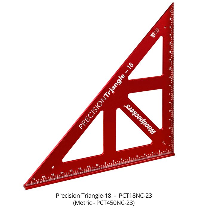 Woodpeckers PCT18NC-24 18 in.Precision Triangle (No Case)