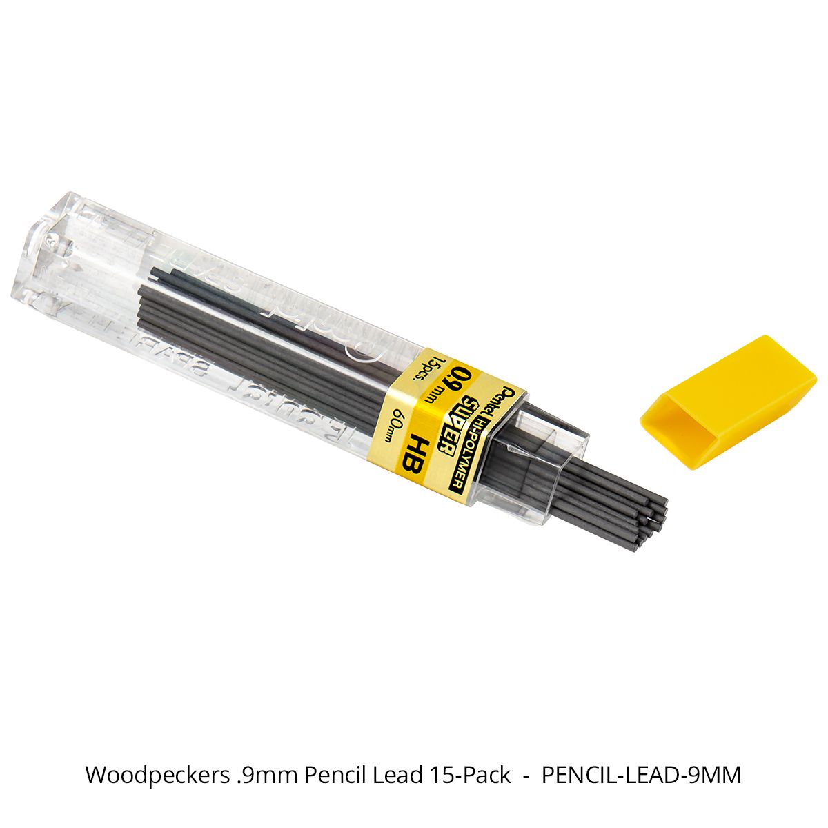 Woodpeckers PENCIL-LEAD-9MM Pencil Lead, 0.9mm (15-Pack)