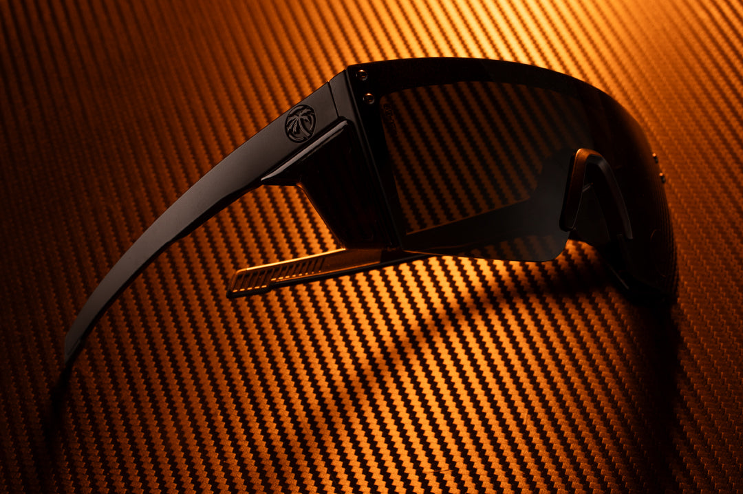 Heat Wave Performance Lazer Face Ultra Black Z87+ Sunglasses