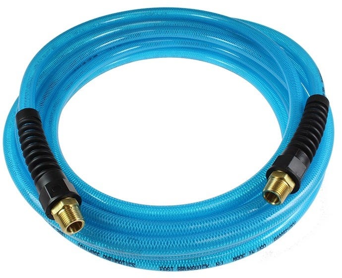 Coilhose PFE40504T Flexeel Pneumatic Air Hose, 1/4" x 50' Polyurethane