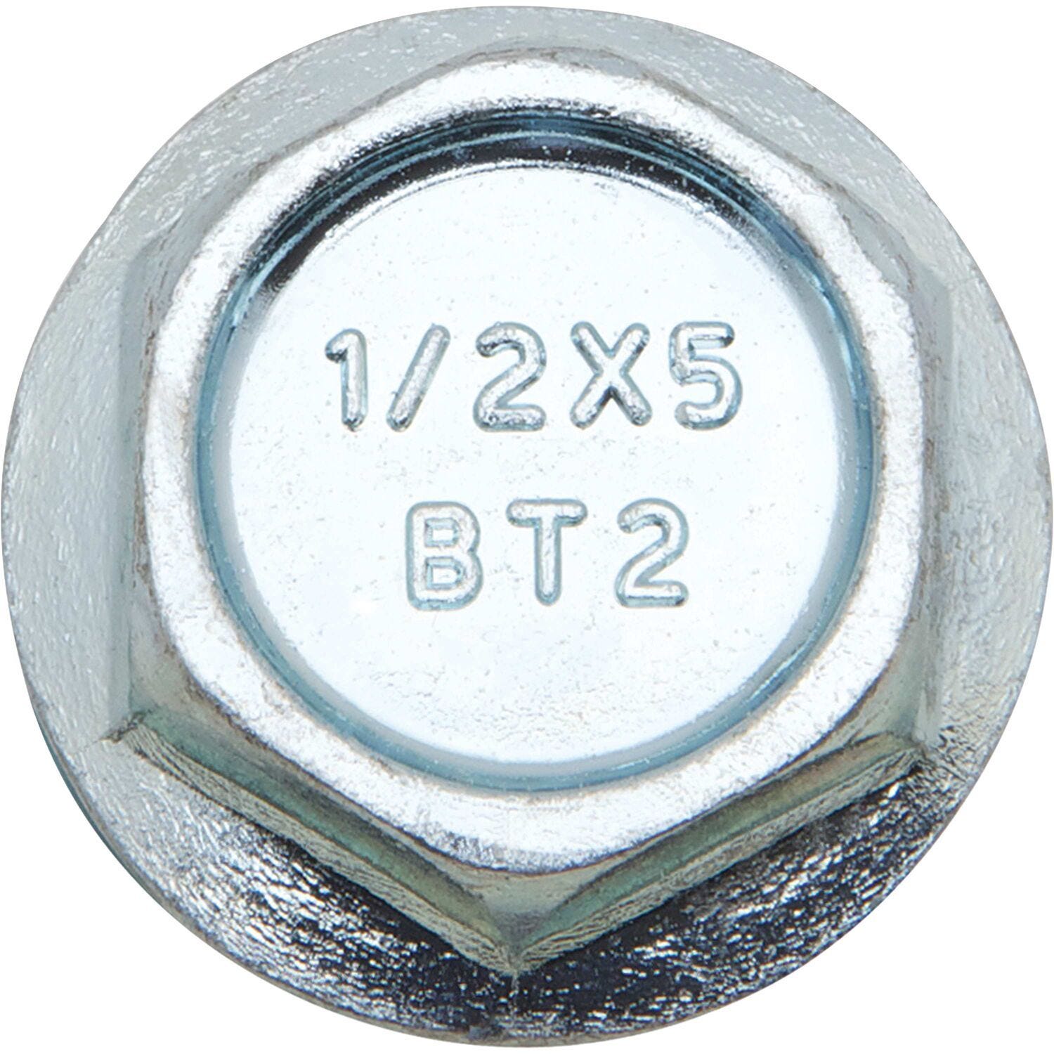 DeWalt PFM1411340 1/2" X 2" Zinc Plated SCREW-BOLT+ (50-Pack)