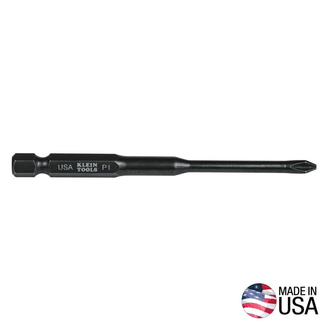 Klein Tools #1 Phillips Power Drivers 3-1/2-in., 5-Pack (PH1355)