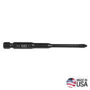 Klein Tools #1 Phillips Power Drivers 3-1/2-in., 5-Pack (PH1355)