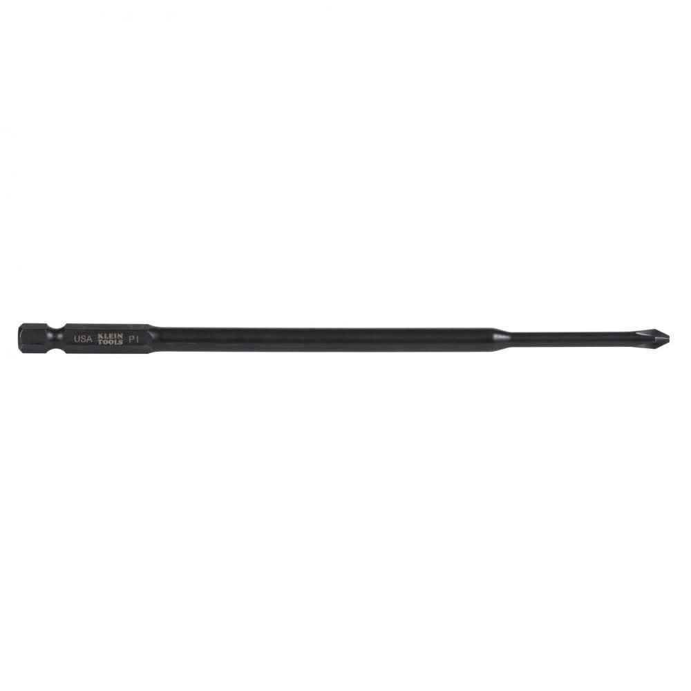 Klein Tools PH162 #1 Phillips Power Drivers 6-Inch Bit 2-Pack