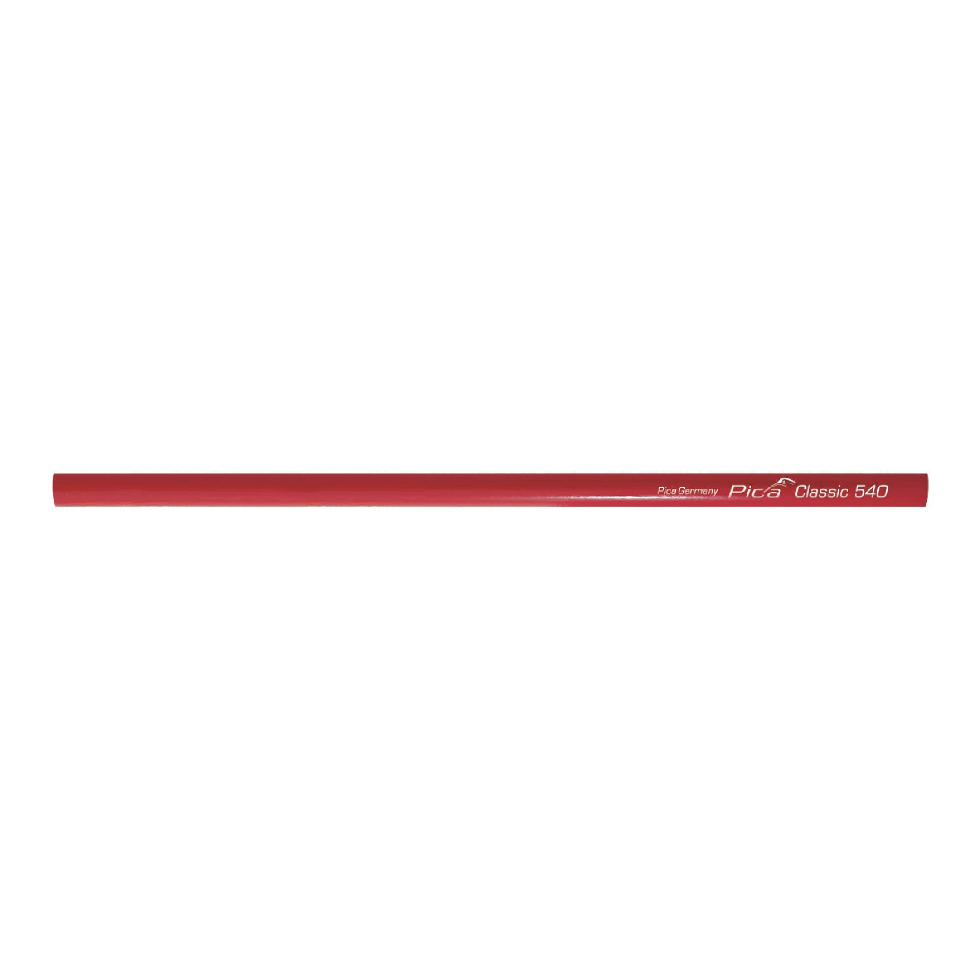Pica 540/30-10 Red Carpenter Pencil, 10-Pack