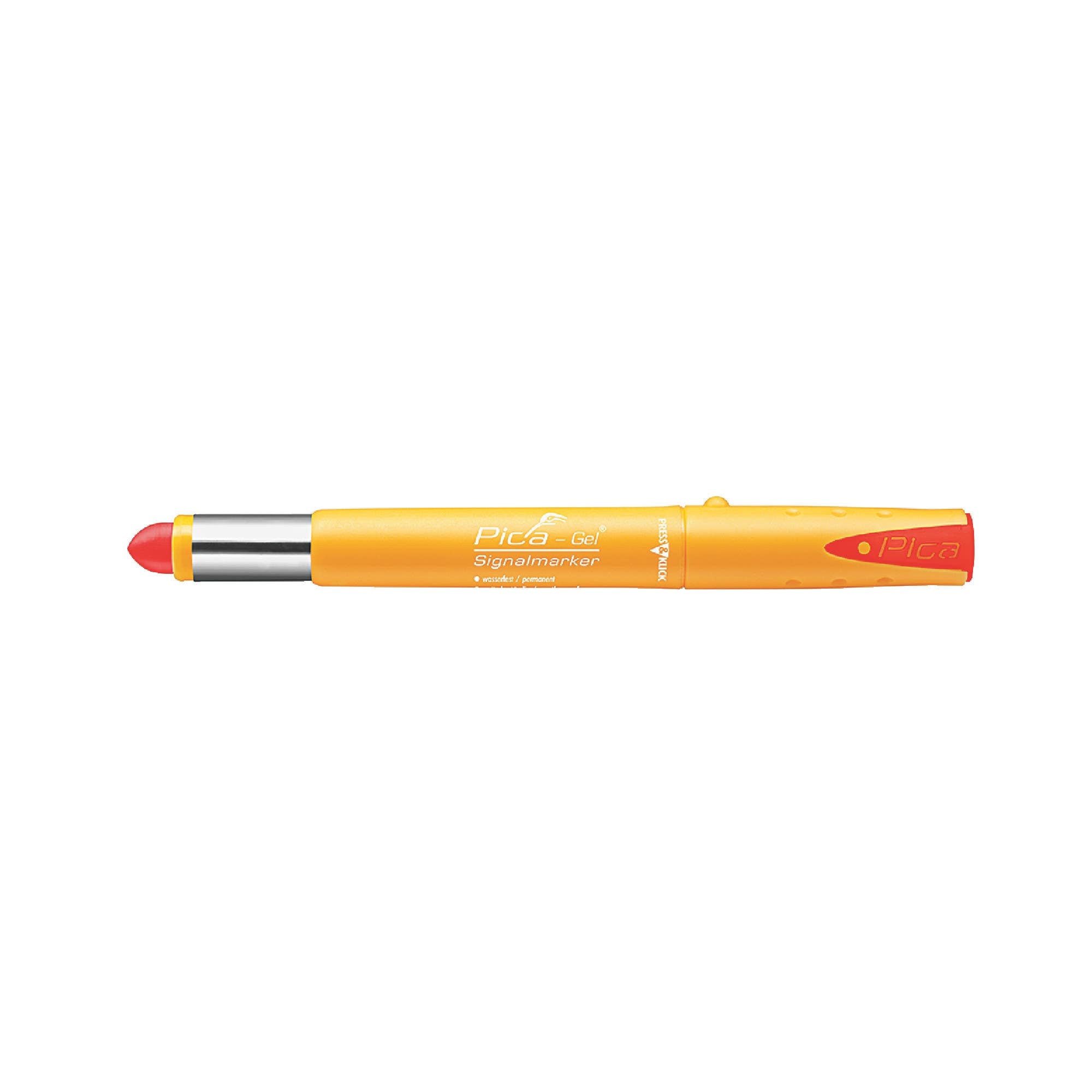 Pica 8082/SB Red Gel Signalmarker w/ Quiver Holder, 1-Pack