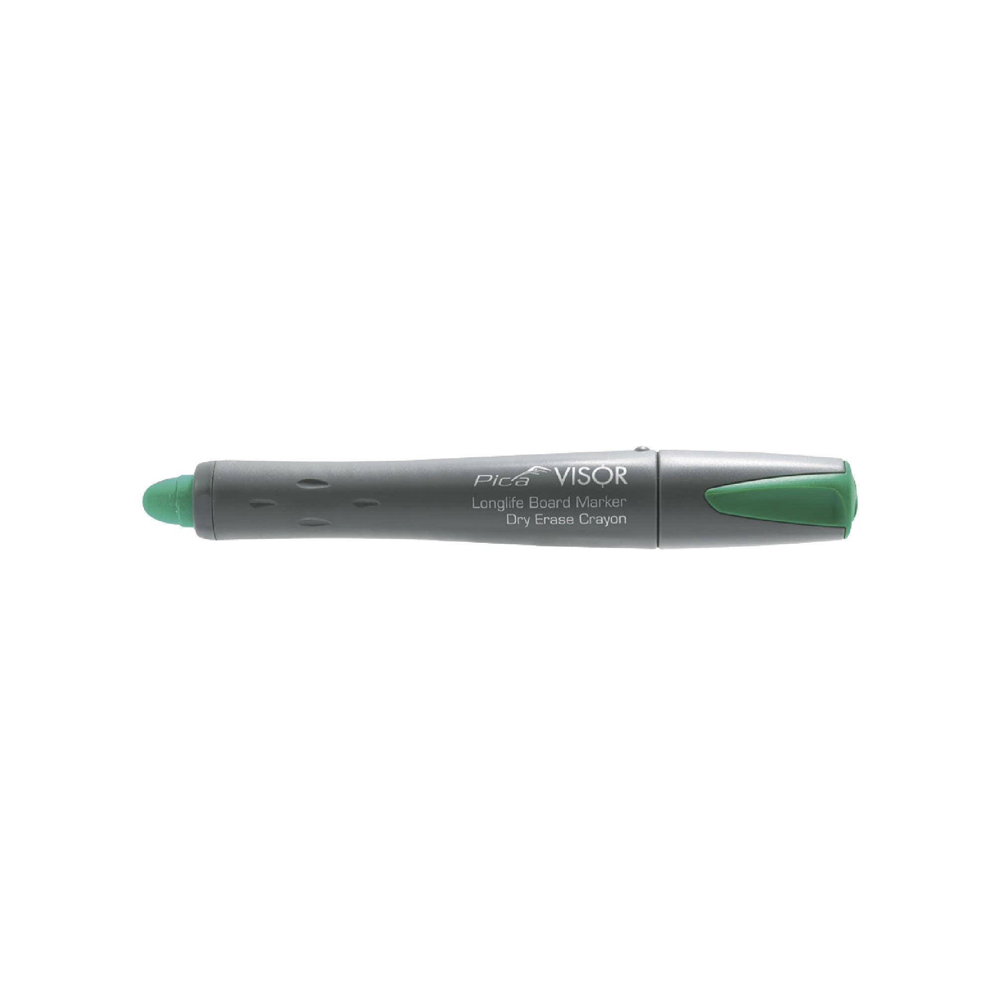 Pica 900/36 Green Board Marker /w Holder, 1-Pack