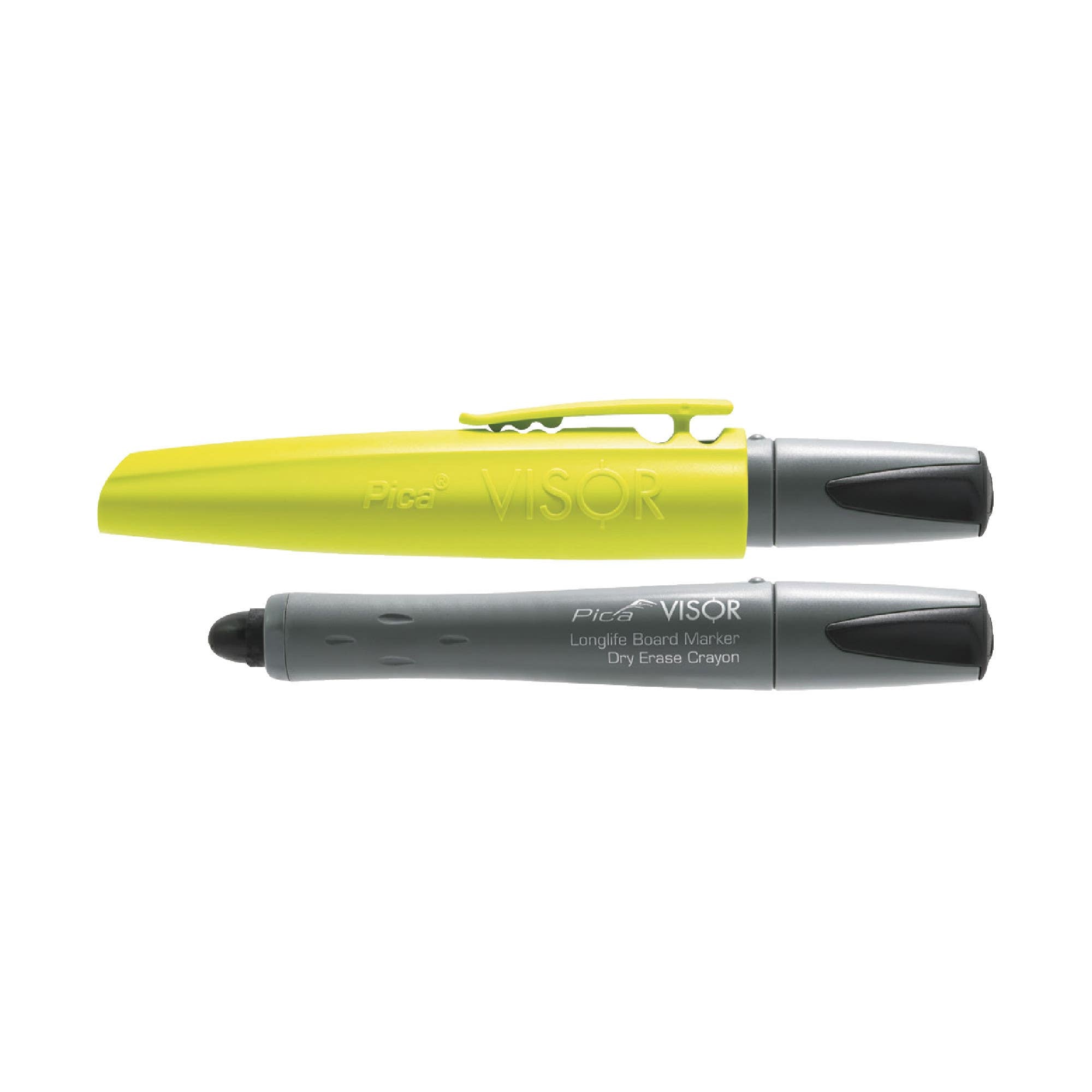 Pica 900/46 Black Board Marker w/ Quiver Holder, 1-Pack
