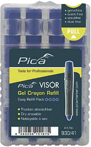 Pica 930/41 Blue Dry Erase Refill, 4-Pack