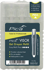Pica 930/52 White Dry Erase Refill, 4-Pack