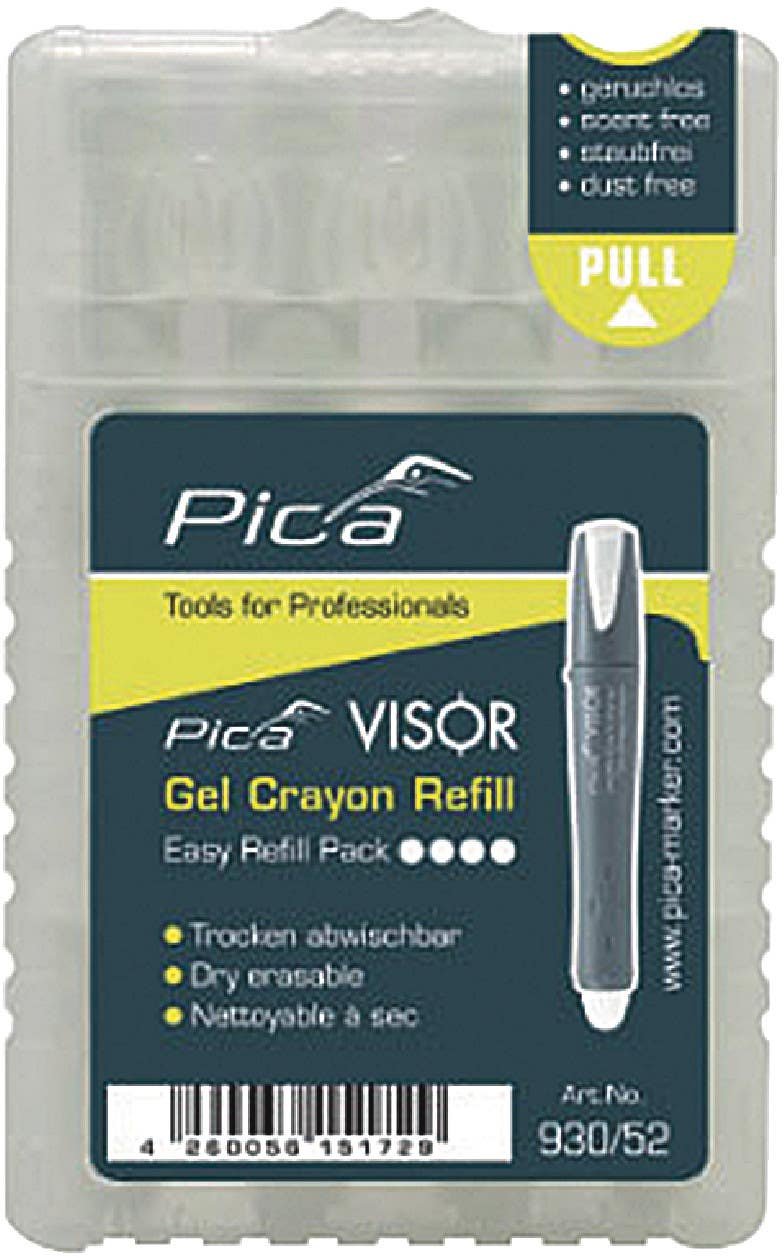 Pica 930/52 White Dry Erase Refill, 4-Pack