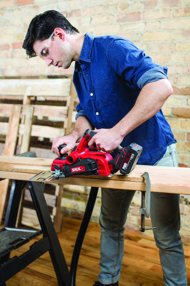 SKIL PL593801 PWR CORE 20 Brushless 20V 3-1/4 In. Planer Tool Only