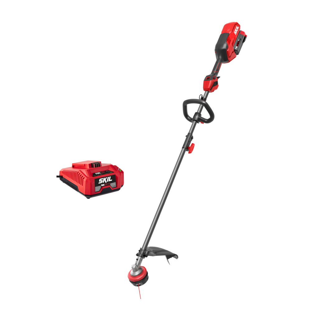 SKIL PLT1500C-10 PWR CORE 40 Brushless 40V 16 In. Power Head String Trimmer Kit