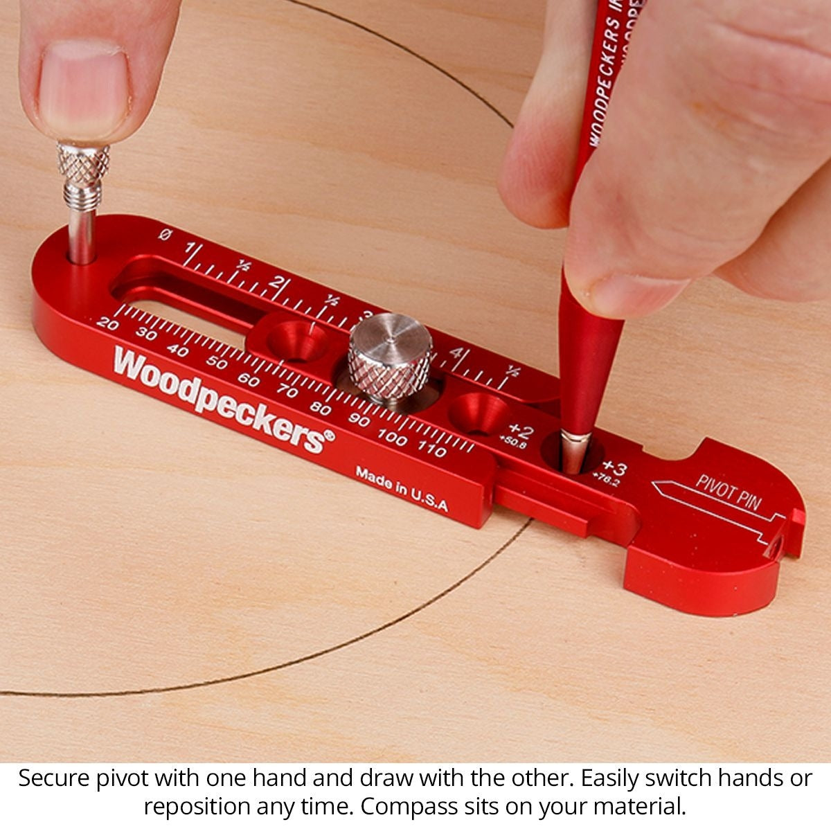 Woodpeckers OneTIME Tool Pocket Compass 2023 Set w/ Case - ORDER DEADLINE MAY 15, 2023