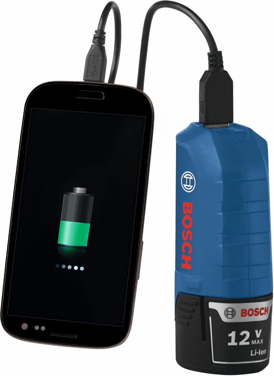 Bosch GAA12V-21N 12V Max Portable Power Adapter
