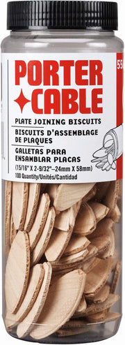 Porter Cable 5562 Tube Of Plate Joining Biscuits "20"