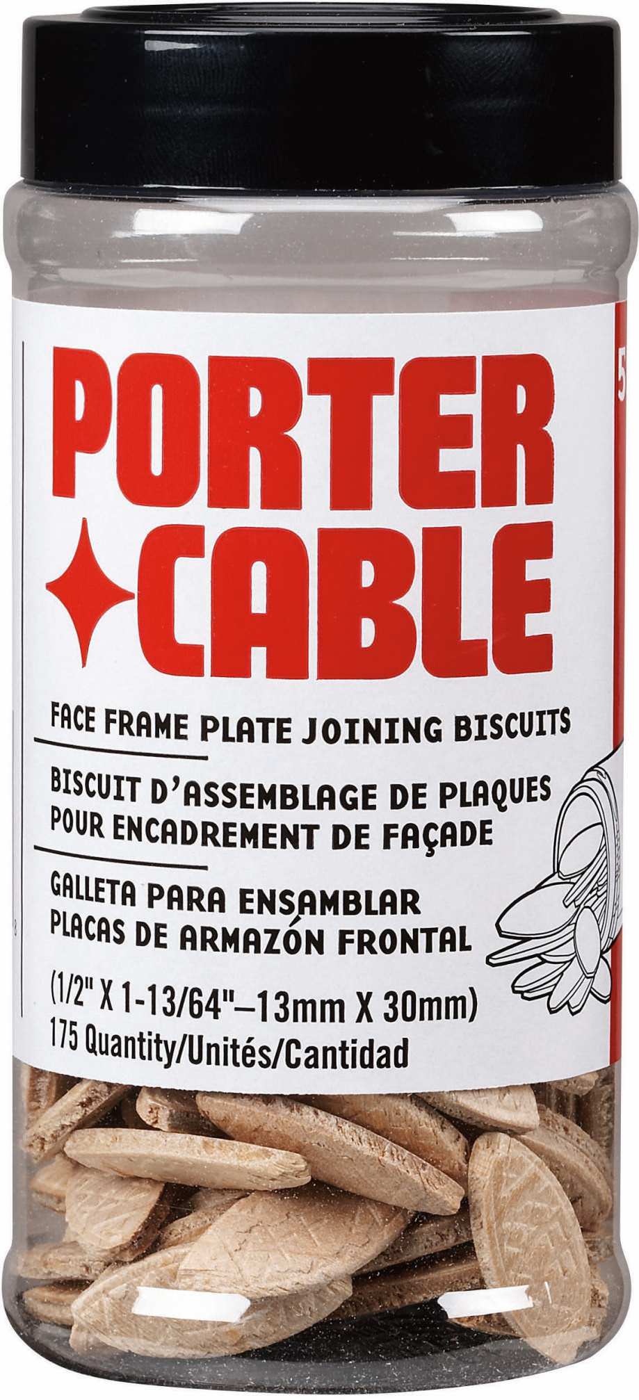 Porter Cable 5563 Tube Of Plate Joining Biscuits "FF"