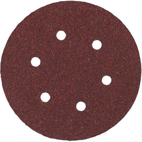 PORTER-CABLE 726600605 6" 6 hole 60g disc 5 pack