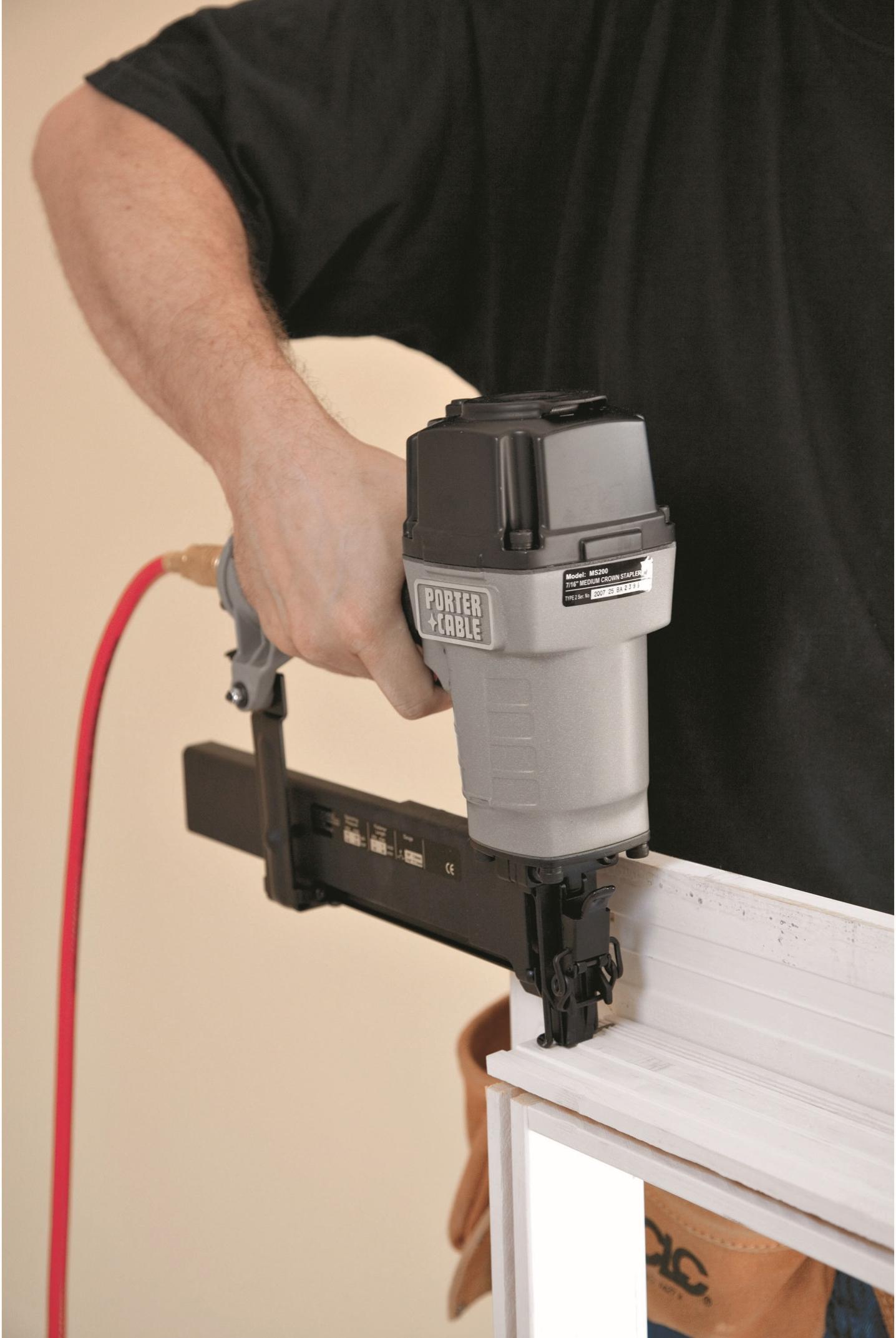 PORTER-CABLE MS200 16 ga. Medium Crown Stapler Kit