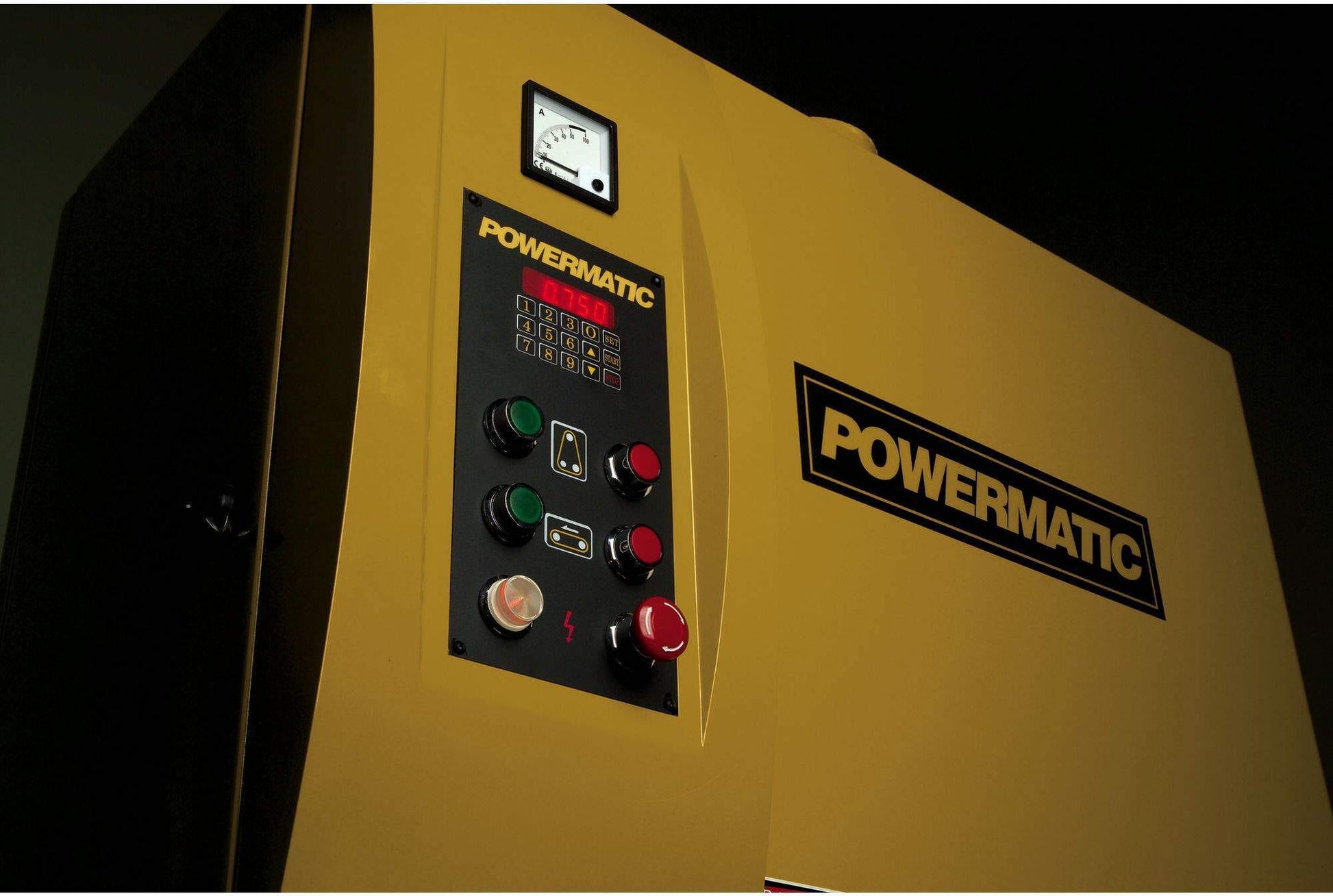 Powermatic 1790843 WB-43, 43-inch Sander, 25HP 3PH 230/460V with DRO