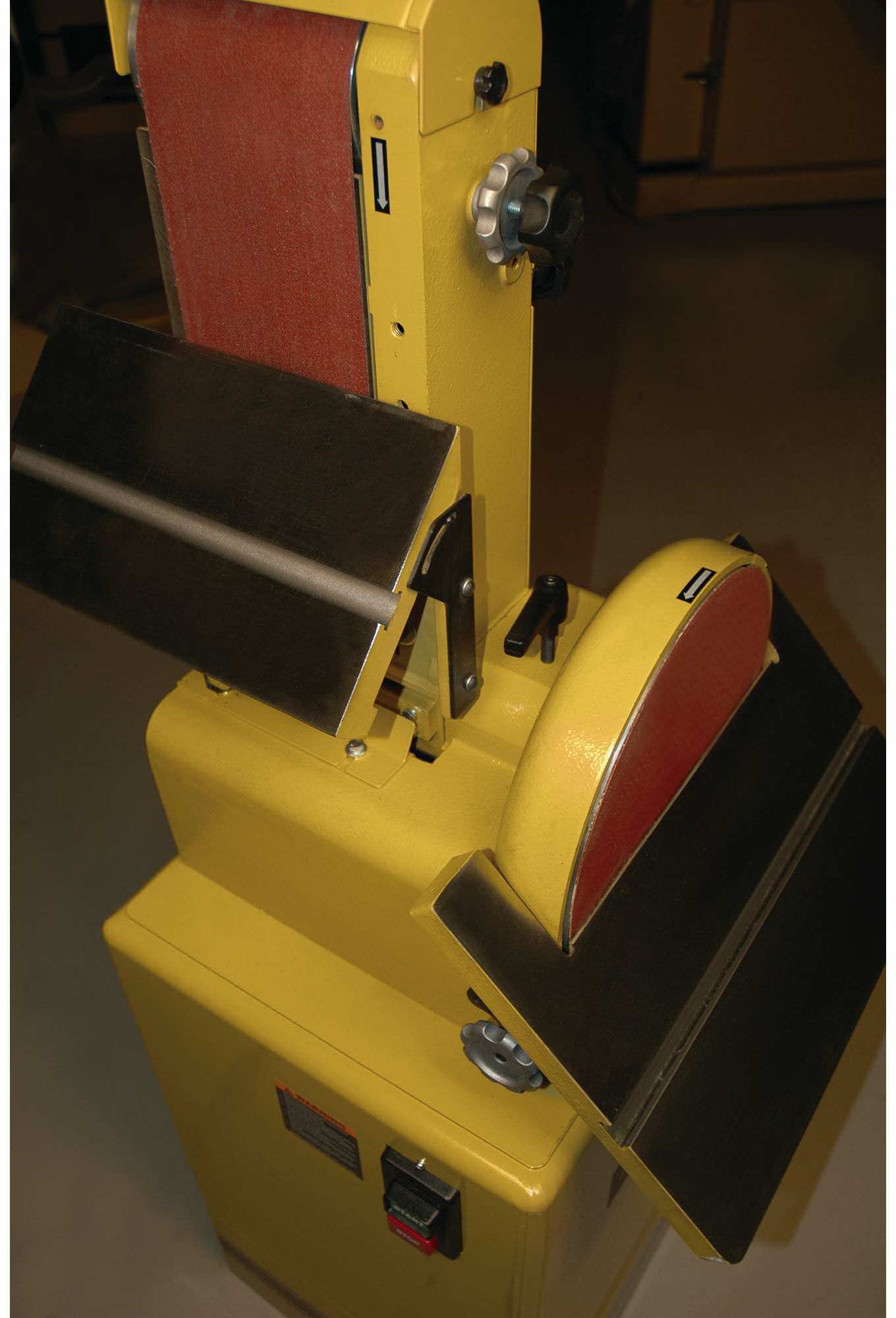 Powermatic 1791292K 31A Belt/Disc Sander, 2HP 3PH 230/460V