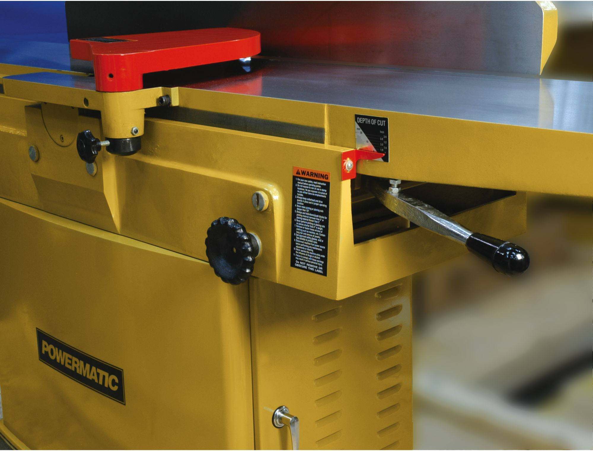 Powermatic 1791307 1285 Jointer, 3HP 1PH 230V, Helical Head