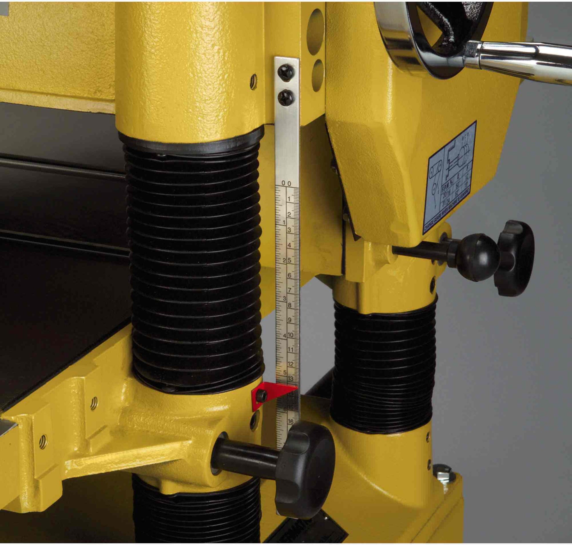 Powermatic 1791315 209HH, 20" Planer, 5HP 1PH 230V, with Byrd degree Cutterhead
