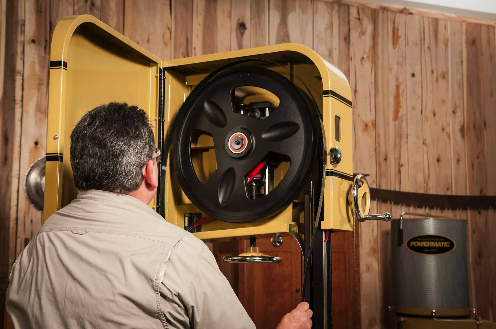 Powermatic 1791800B PM1800B, 18" Bandsaw, 5HP 1PH 230V