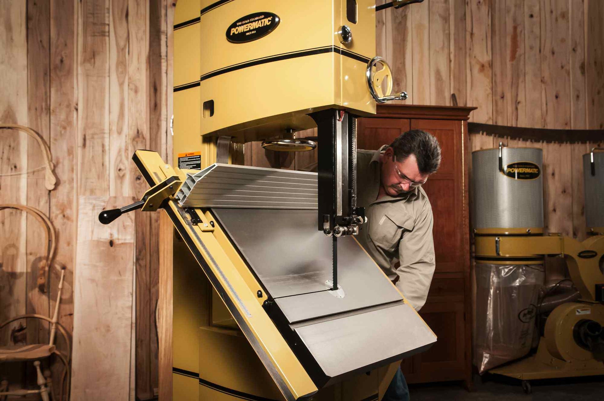 Powermatic 1791801B PM1800B-3, 18" Bandsaw, 5HP 3PH 230/460V