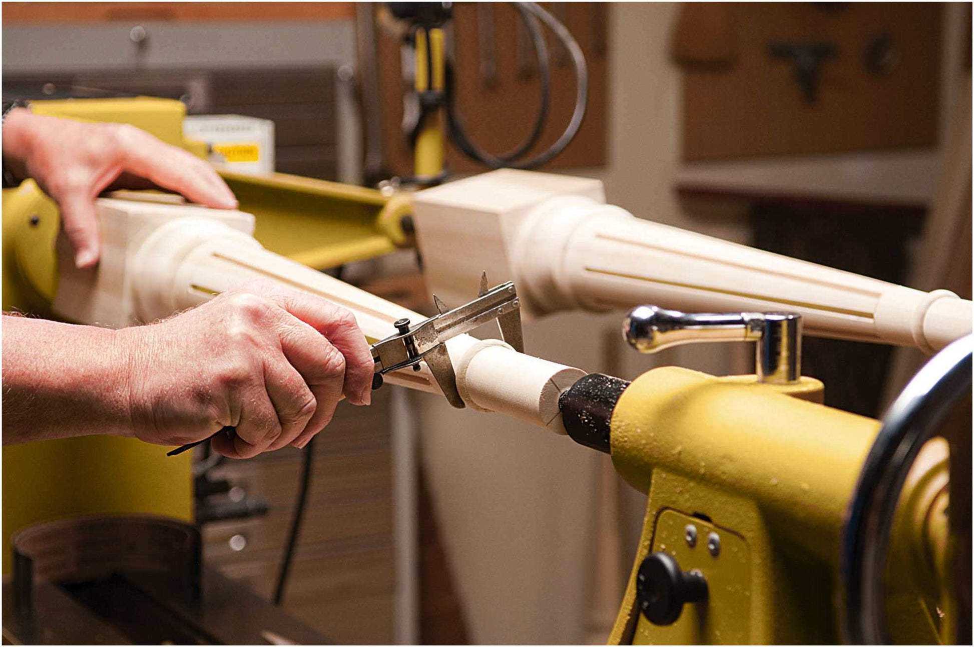 Powermatic 1794224K 4224B Lathe with Lamp Kit