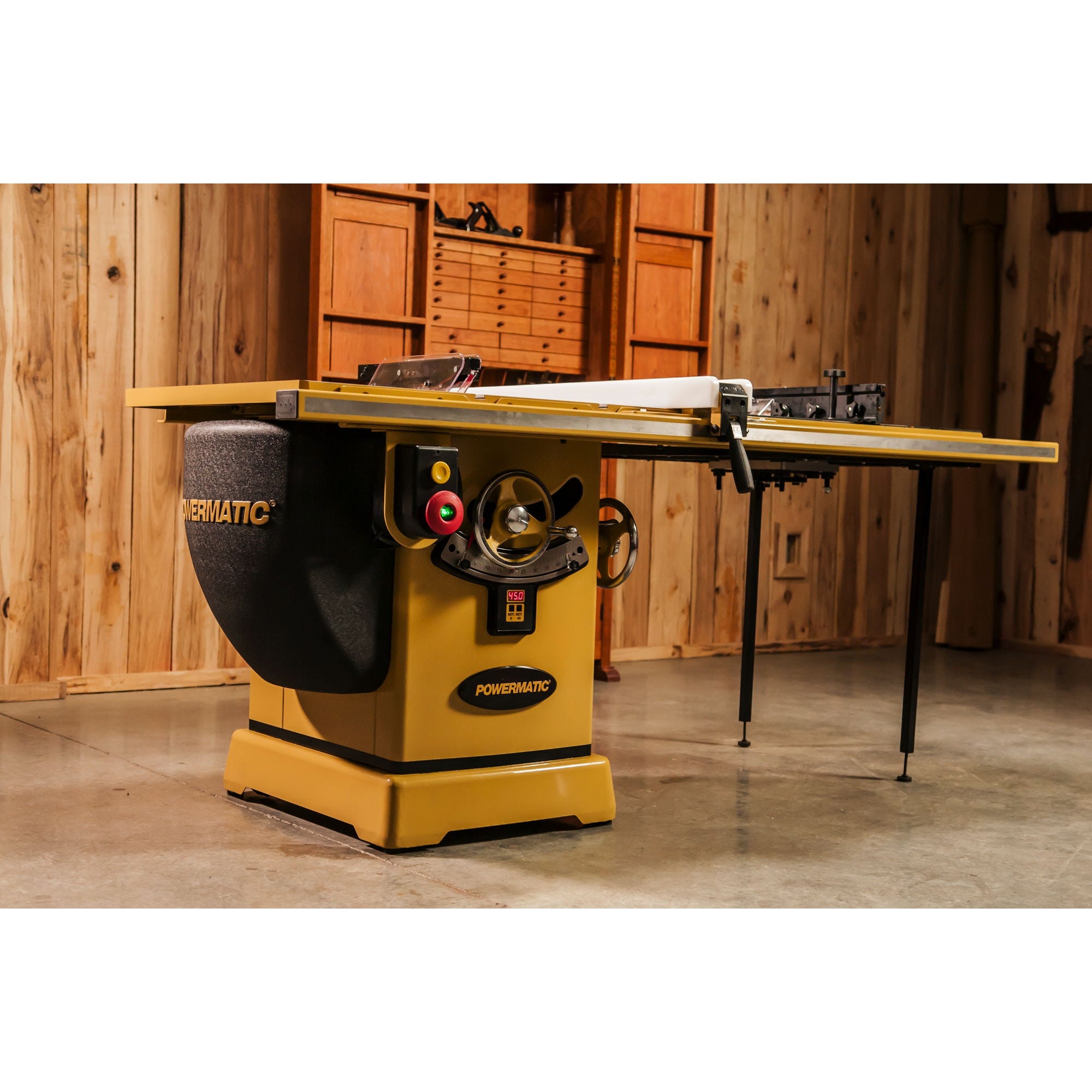 Powermatic PM25350K 2000B table saw - 5HP 3PH 230/460V 50" RIP w/Accu-Fence