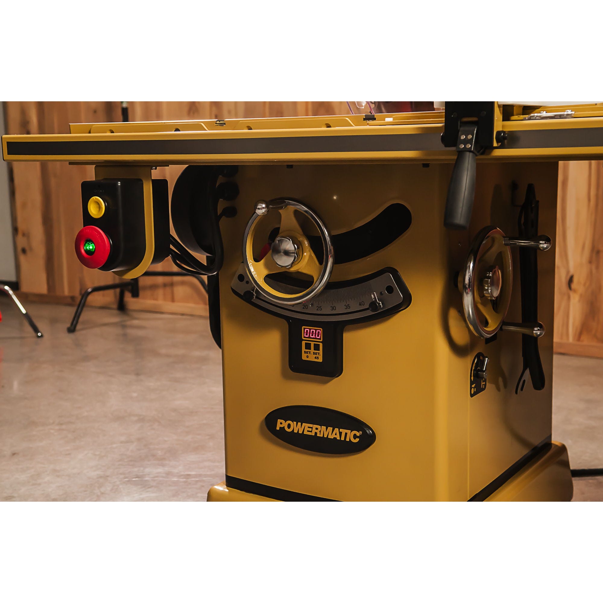 Powermatic PM375350K 3000B table saw - 7.5HP 3PH 230/460v 50" RIP with Accu-Fence