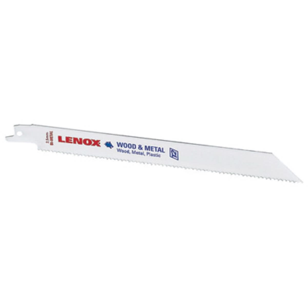 Lenox 20586S156R Wood Bi-Metal Reciprocating Saw Blades, 12-inch, 6 TPI, 1-Pack