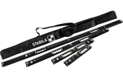 Stabila 37400 Limited Edition Dark Shadow 196-2 Level Set w/ Carrying Case (72/48/24/16-in.)