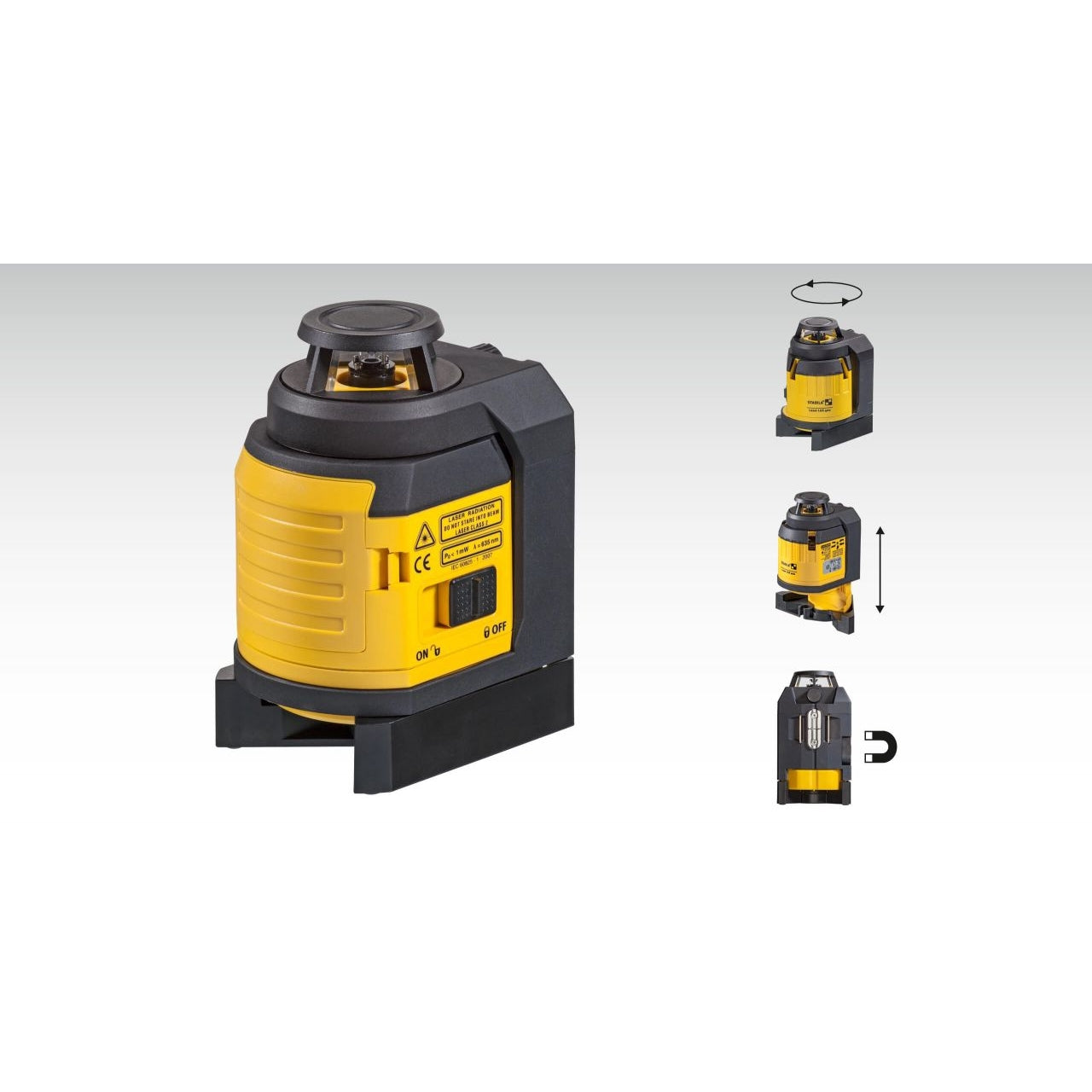 Stabila 03360 LAX 400 Red Laser Level Set