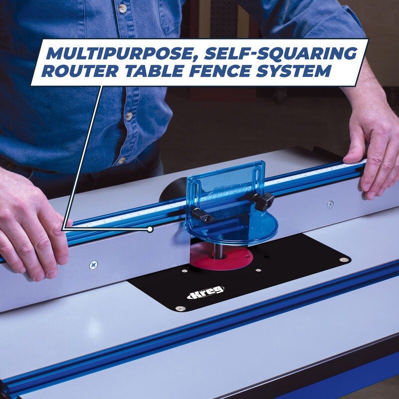 Kreg Tool PRS1045 Precision 24-in. x 32-in. Router Table System